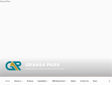 Tablet Screenshot of gransa.com